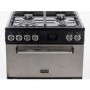 Tesla Series 3 60cm Dual Fuel Cooker - Stainless Steel