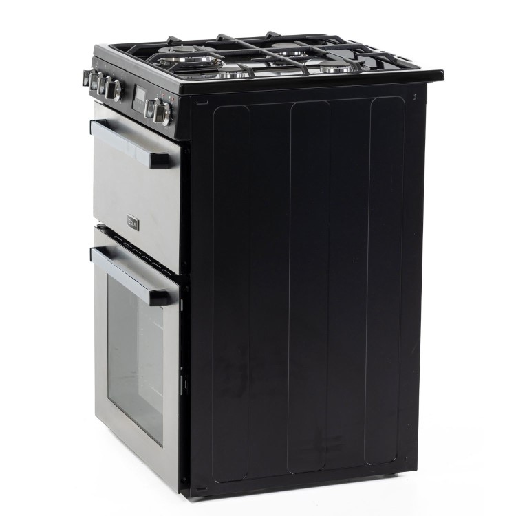 Tesla Series 3 60cm Dual Fuel Cooker - Stainless Steel