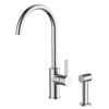 GRADE A2 - Taylor &amp; Moore Kitchen Sink Mixer with Pull Out Spray Tap