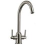 GRADE A2 - Taylor & Moore TMT008 Dual Lever Kitchen Sink Mixer Tap in Brushed Chrome