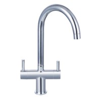 GRADE A1 - Taylor & Moore Dual Lever Kitchen Sink Mixer Tap