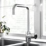 ALMOST PERFECT - Chrome Single Lever Monobloc Kitchen Mixer Tap - Enza Elwood