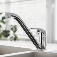 Alfred Chrome Swivel Spout Single Lever Mixer Kitchen Tap Alfred Chrome Swivel Spout Single Lever Mixer Kitchen Tap