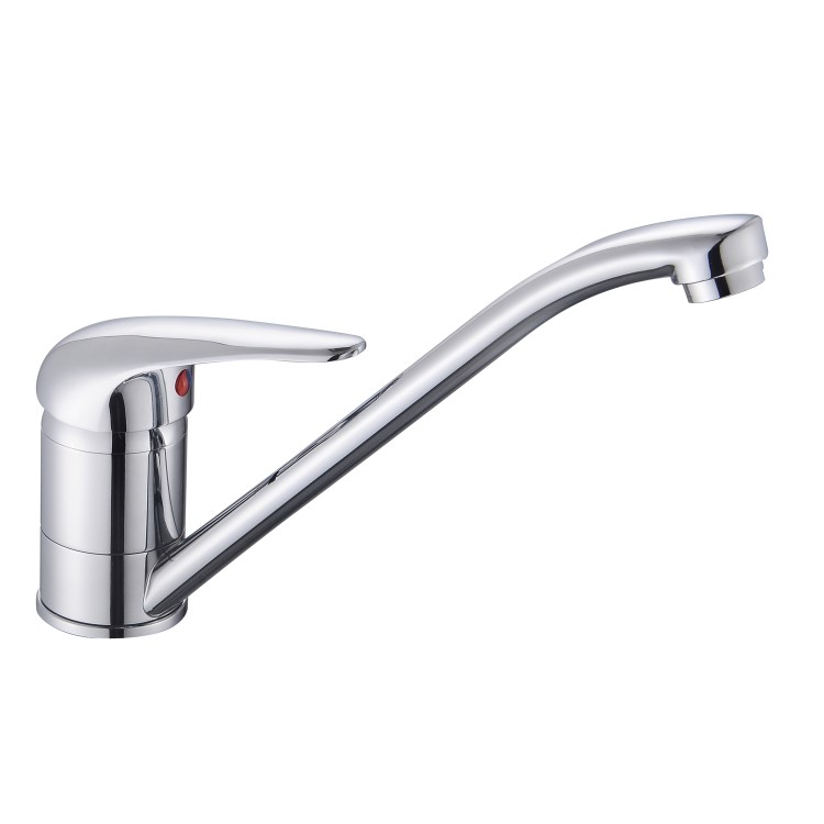 Alfred Chrome Swivel Spout Single Lever Mixer Kitchen Tap