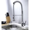 Enza Forster Chrome Single Lever Pull Down Spray Kitchen Mixer Tap
