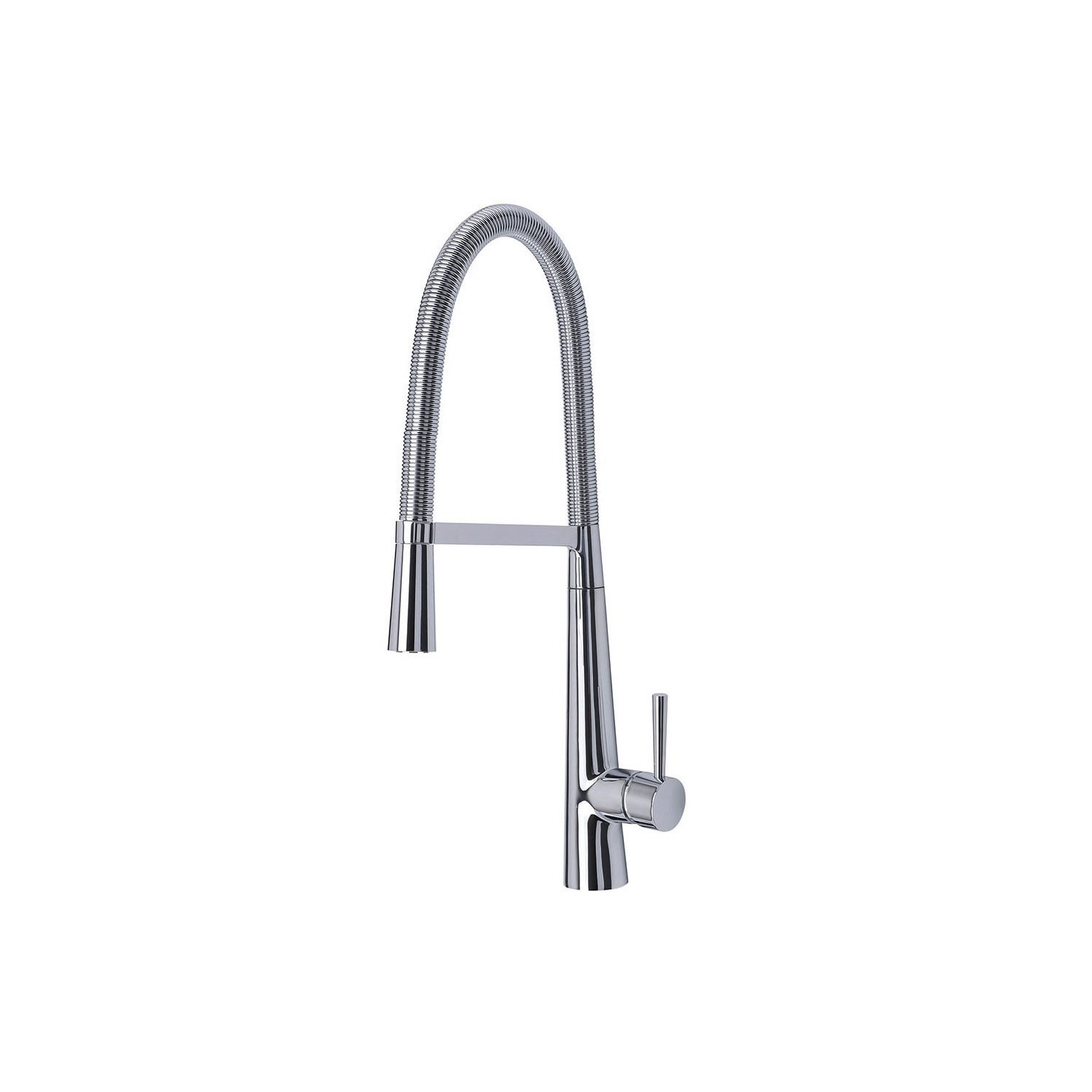 Enza Hervey Chrome Single Lever Pull Out Kitchen Mixer Tap