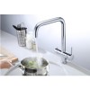 Taylor &amp; Moore Chrome Twin Lever Instant Boiling Water Kitchen Tap - Mono