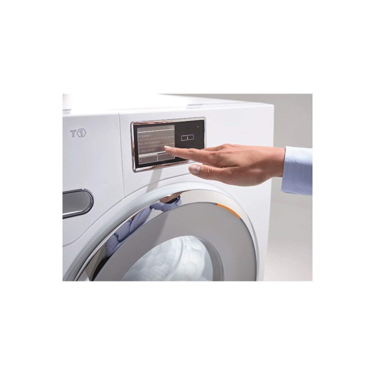 Miele TMV840WP 9kg Freestanding Heat Pump Condenser Tumble Dryer White