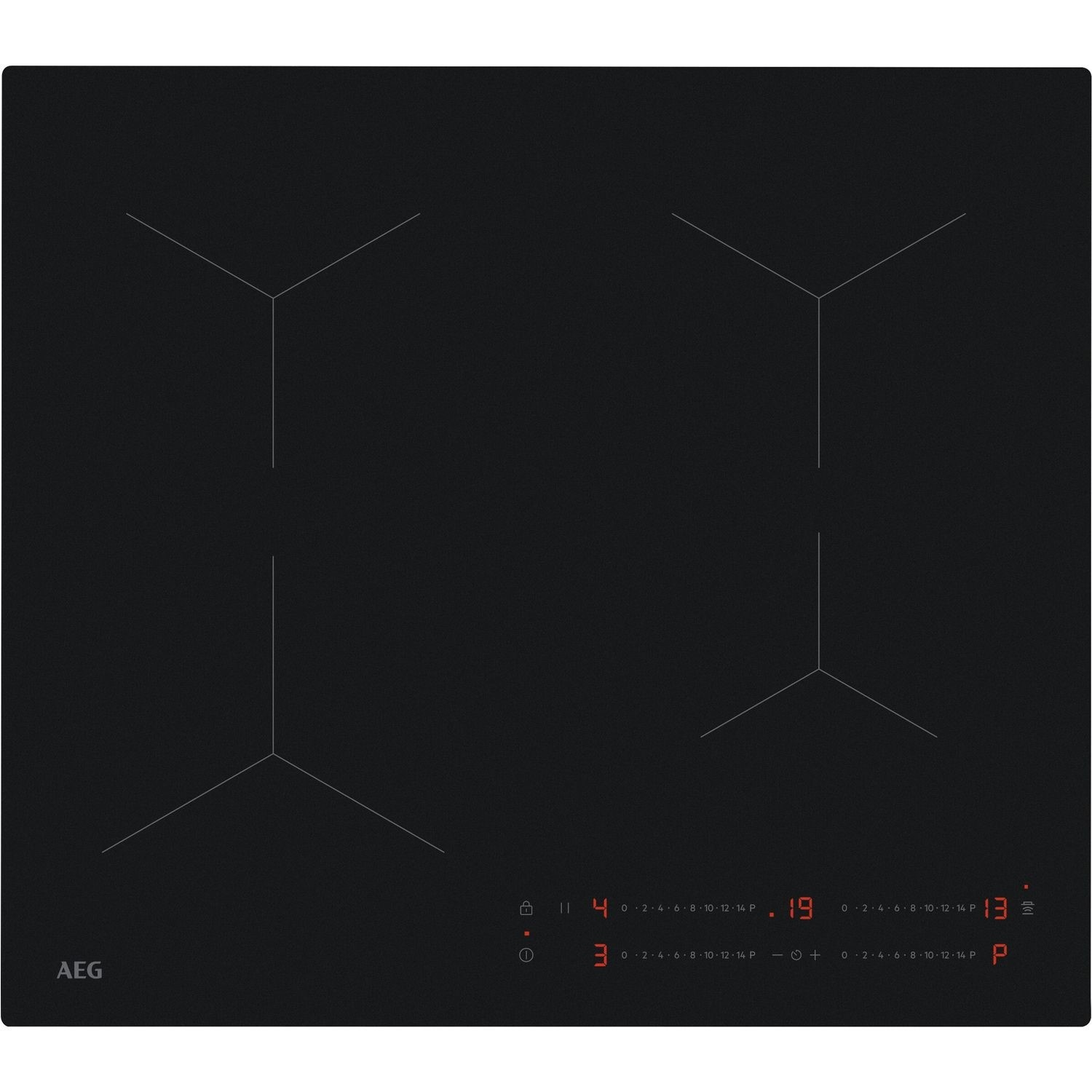 Aeg Saphirmatt® 5000 Series 60Cm 4 Zone Induction Hob TO64IA00IT