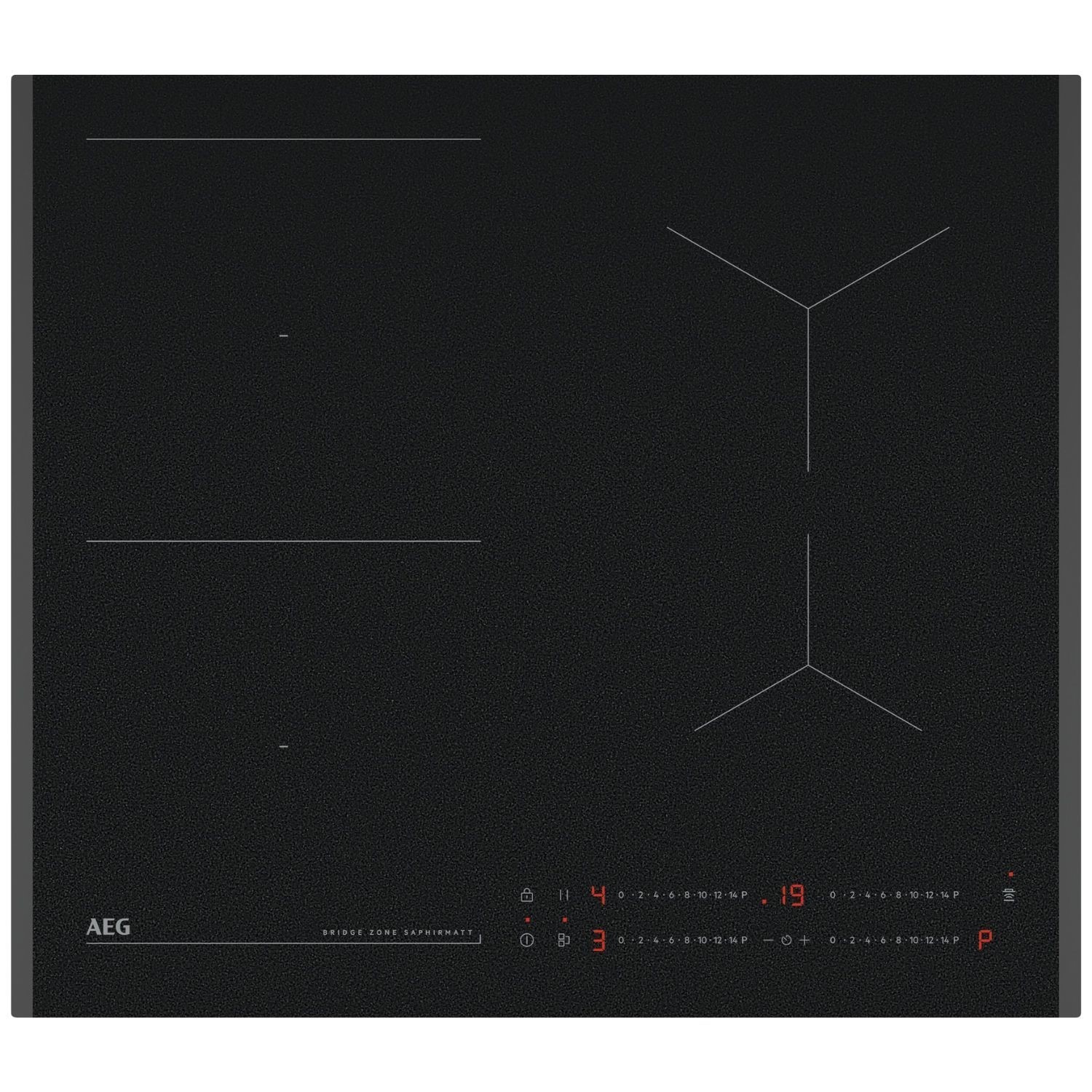 AEG 6000 Series 60cm 4 Zone Induction Hob