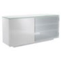 UKCF Tokyo Gloss White Corner TV Cabinet - Up to 42 Inch