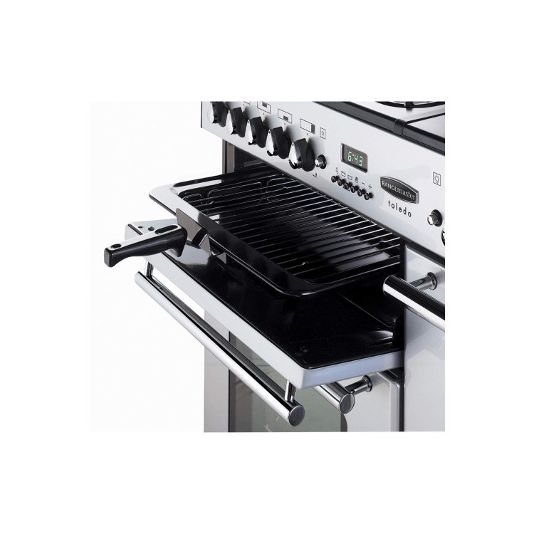 Rangemaster 88070 Toledo 110cm Electric Range Cooker With Induction Hob - Stainless Steel