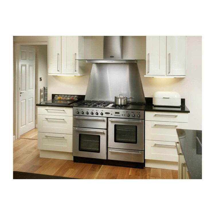 Rangemaster 88070 Toledo 110cm Electric Range Cooker With Induction Hob - Stainless Steel