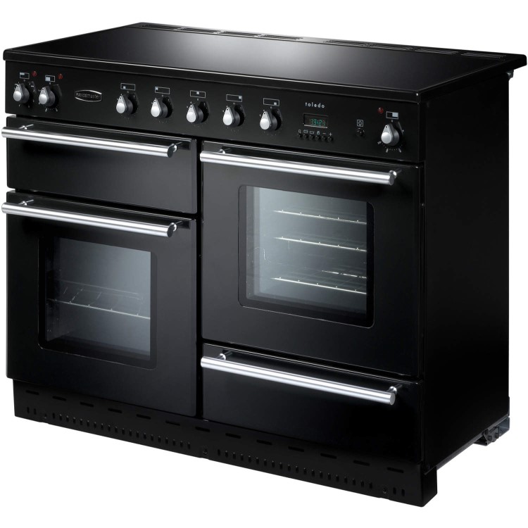 Rangemaster 64370 Toledo 110cm Electric Range Cooker With Ceramic Hob - Gloss Black