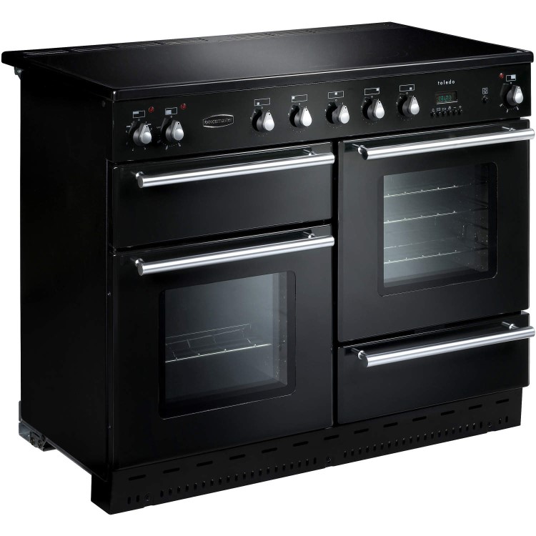 Rangemaster 64370 Toledo 110cm Electric Range Cooker With Ceramic Hob - Gloss Black