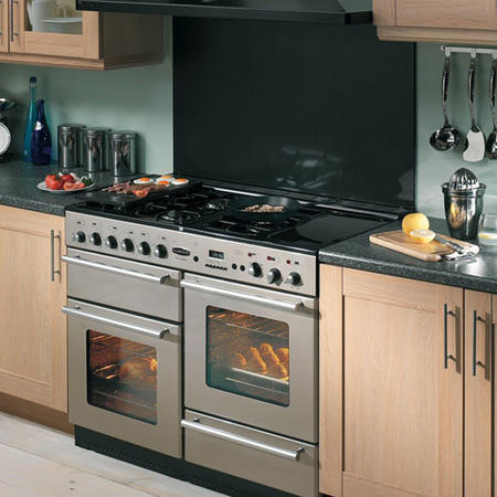 Rangemaster 73860 Toledo 110cm Natural Gas Range Cooker - Stainless Steel