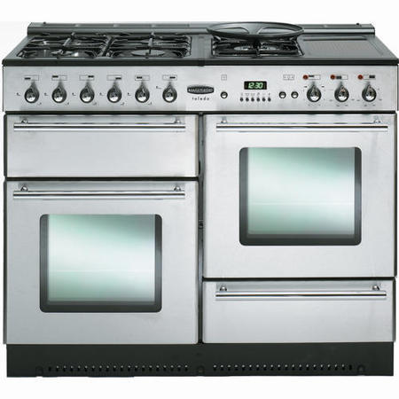 Rangemaster 73860 Toledo 110cm Natural Gas Range Cooker - Stainless Steel