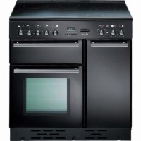 Rangemaster 64320 Toledo Ceramic 90cm Electric Range Cooker - Gloss Black