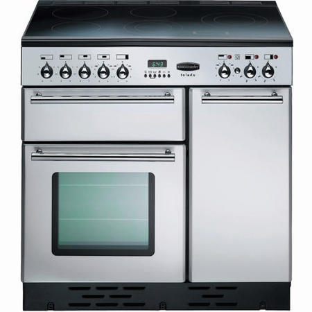 Rangemaster 68960 Toledo Ceramic 90cm Electric Range Cooker - Stainless Steel