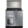 Rangemaster 94490 Toledo Lidded Silver 90cm Dual Fuel Range Cooker