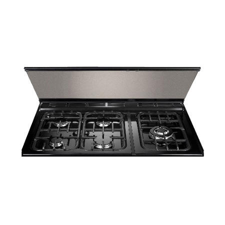 Rangemaster 94490 Toledo Lidded Silver 90cm Dual Fuel Range Cooker