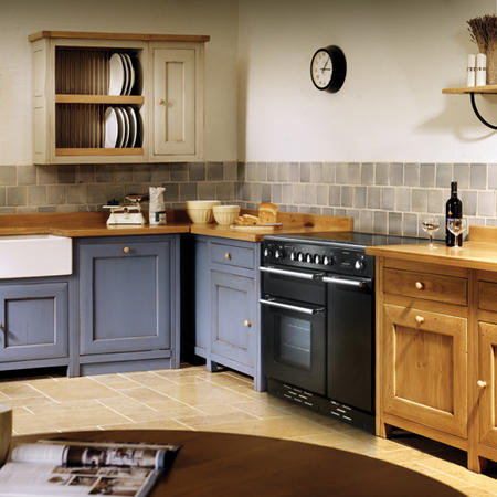 Rangemaster 94490 Toledo Lidded Silver 90cm Dual Fuel Range Cooker