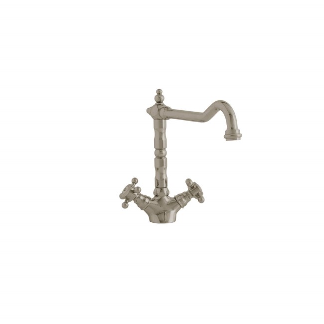 Astracast TP0035 Camarge Twin Dial Single Flow Tap - Nickel