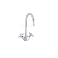 Astracast TP0088 Bentley Twin Dial Single Flow Tap - Chrome