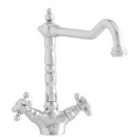 Astracast TP0327 Camarge Twin Dial Single Flow Tap in Chrome
