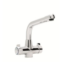 Astracast TP0416 Targa Springflow Twin Dial Dual Flow Tap Chrome