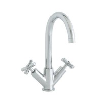 Astracast TP0437 Ocean Twin Dial Single Flow Tap - Chrome