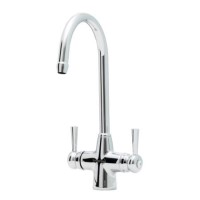 Astracast TP0440 Jordan Twin Lever Dual Flow Tap - Chrome