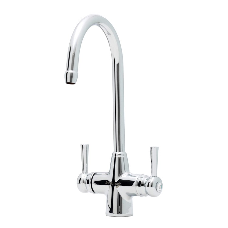 Astracast TP0440 Jordan Twin Lever Dual Flow Tap - Chrome