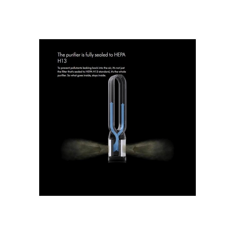 Dyson TP04 Pure Cool Tower HEPA Air Purifier Blue