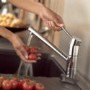 Astracast TP0757 Ariel Single Lever Single Flow Tap with Pull-out Nozzle in Chrome