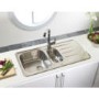 Astracast TP0773 Indus Single Lever Waterfall Flow Tap in Brushed Steel