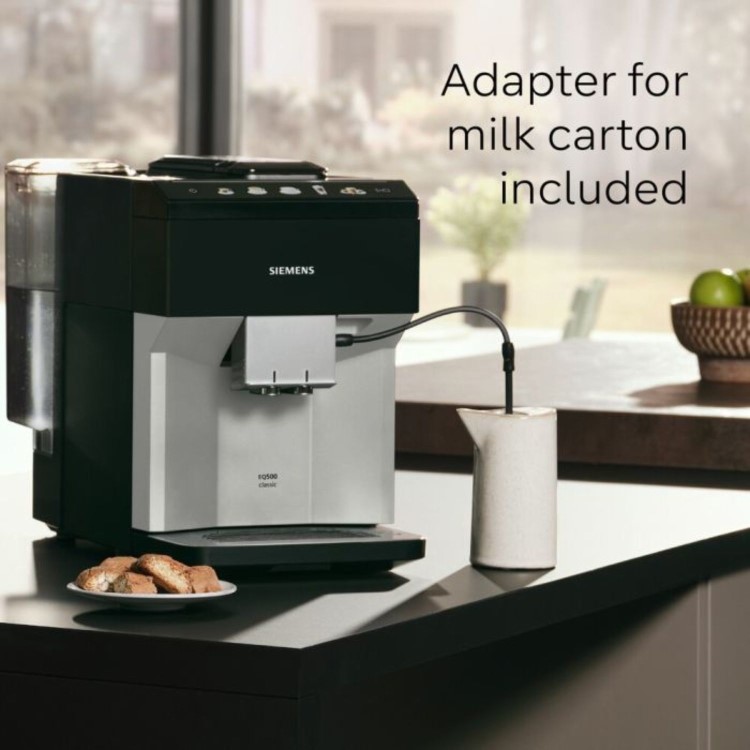 Siemens EQ500 Fully Automatic Bean To Cup Freestanding Coffee Machine - Black