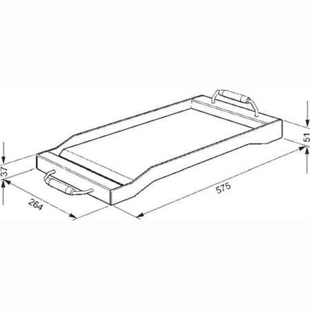 Smeg TPKX Teppanyaki Griddle Plate
