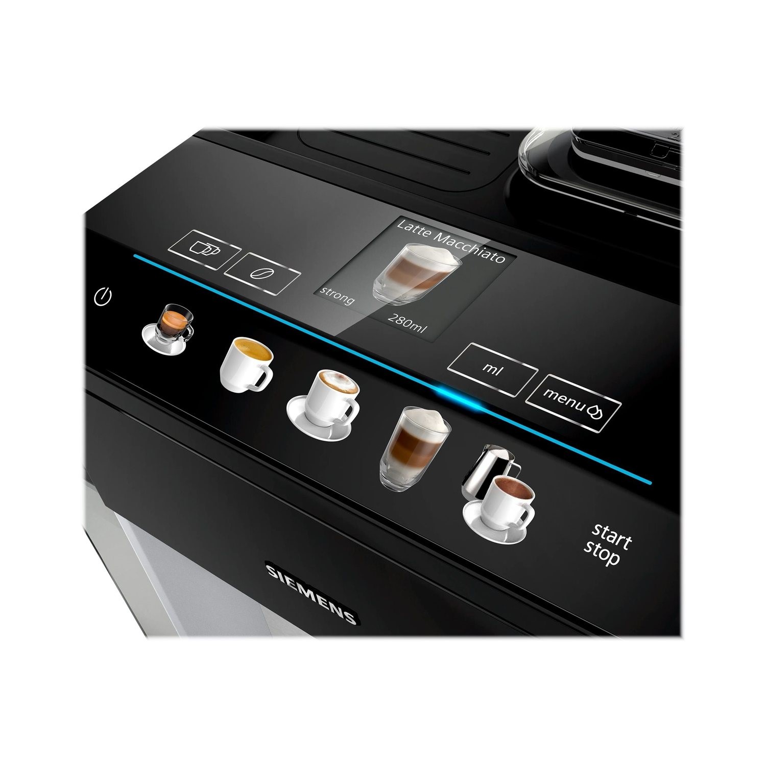 Siemens EQ500 Fully Automatic Bean To Cup Coffee Machine Silver