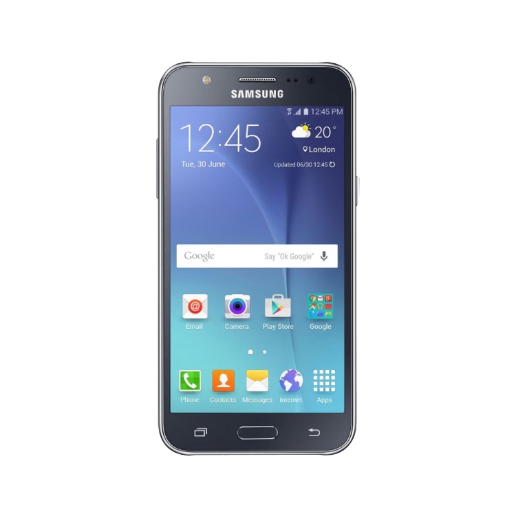 Refurbished Samsung Galaxy J5 Black 5" 8GB 4G Unlocked & SIM Free Smartphone