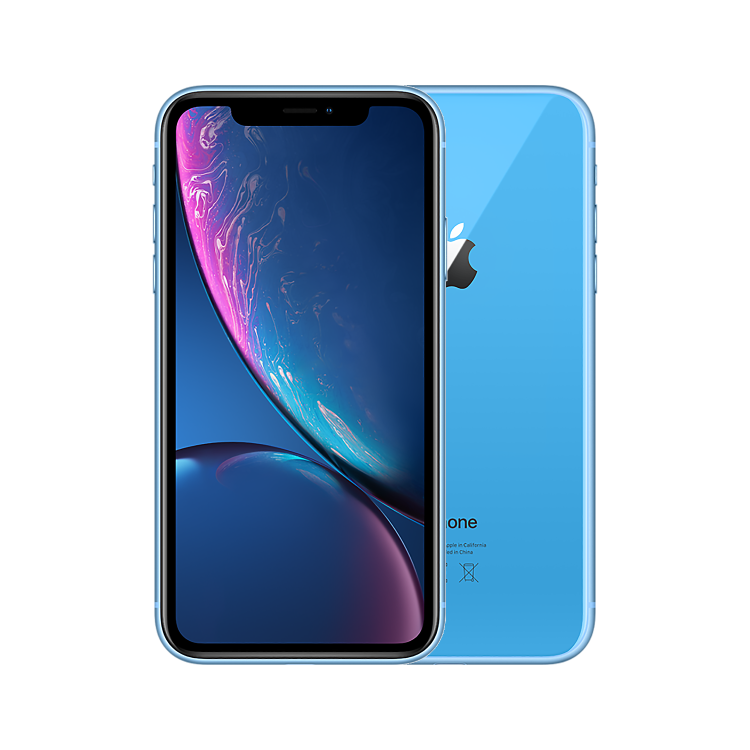 Refurbished Apple iPhone XR Blue 6.1" 64GB 4G Unlocked & SIM Free Smartphone