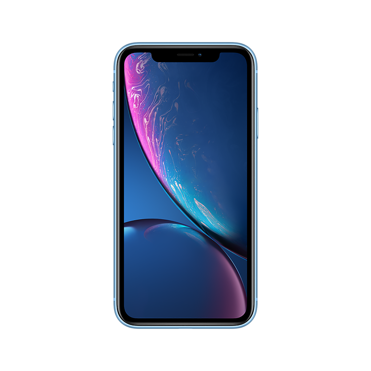 Refurbished Apple iPhone XR Blue 6.1" 64GB 4G Unlocked & SIM Free Smartphone