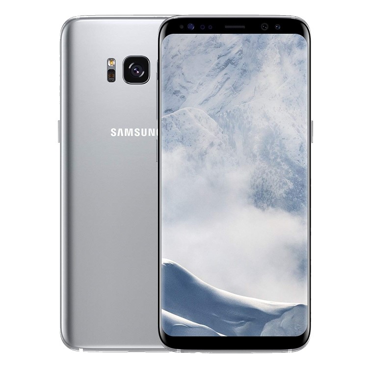 Refurbished Samsung Galaxy S8 Arctic Silver 5.8" 64GB 4G Unlocked & SIM Free Smartphone