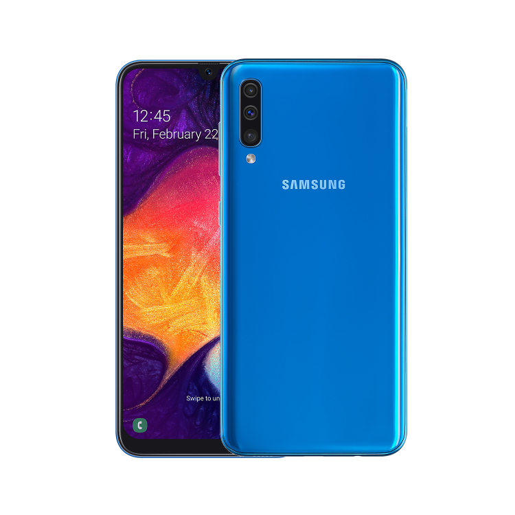Refurbished Samsung Galaxy A50 Blue 6.4" 128GB 4G Unlocked & SIM Free Smartphone