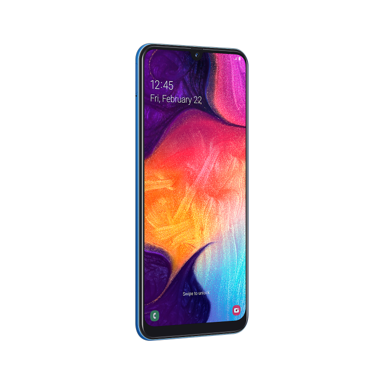 Grade A1 Samsung Galaxy A50 Blue 6.4" 128GB 4G Dual SIM Unlocked & SIM Free