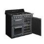 Smeg Victoria 100cm Dual Fuel Range Cooker - Slate Grey