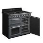 Smeg Victoria 100cm Dual Fuel Range Cooker - Slate Grey