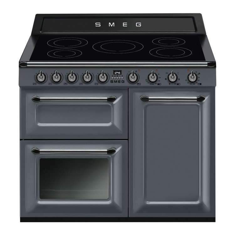 Smeg Victoria 100cm Electric Range Cooker - Slate Grey