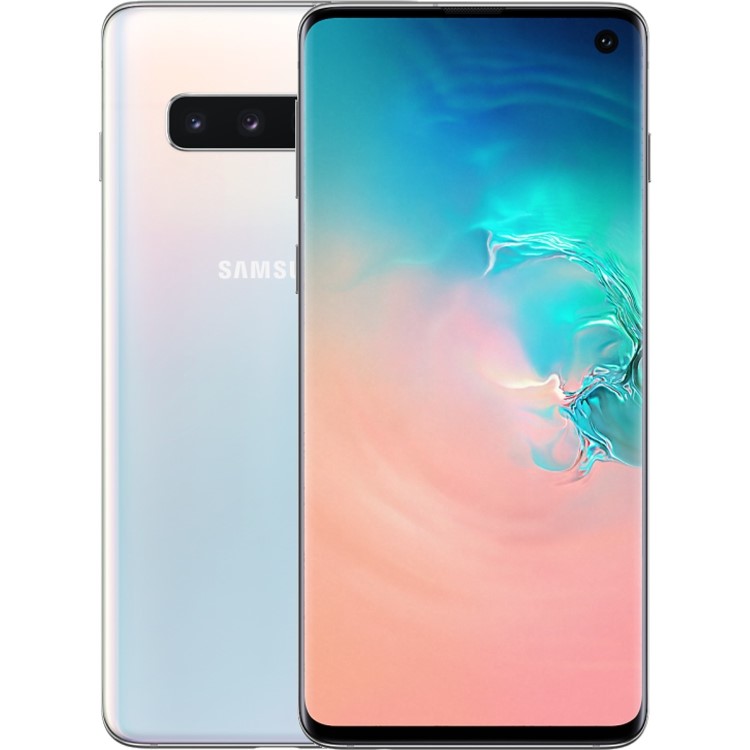 Refurbished Samsung Galaxy S10 Prism White 6.1" 128GB 4G Unlocked & SIM Free Smartphone