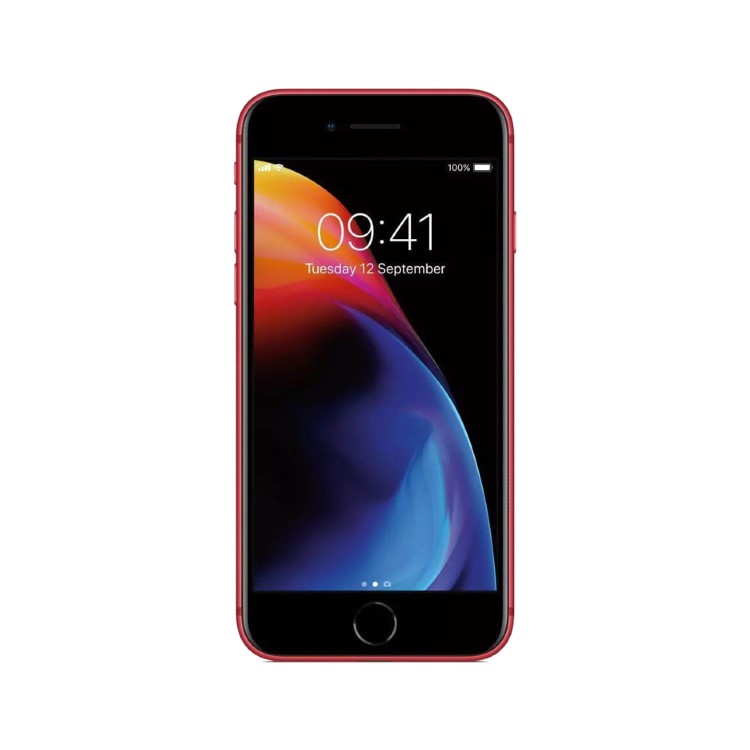 Refurbished Apple iPhone 8 Red 4.7" 64GB 4G Unlocked & SIM Free Smartphone